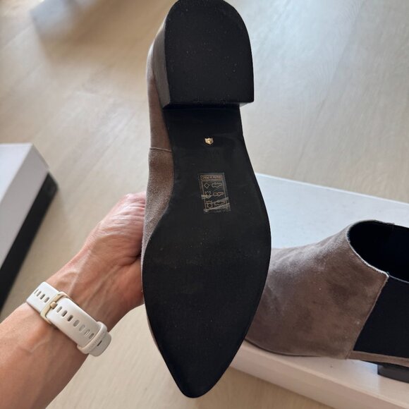 RAYE “Kat” Suede Chelsea Booties – Stone Taupe – Women’s 10 - Picture 5 of 5